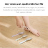 2 In 1 Foot File Foot Rasp Pedicure Tools Feet Dead Skin Callus Remover Wooden Handle Foot Scrubber Sandpaper Foot Care