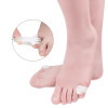 Toe Silicone Bunion Corrector Guard Foot Care Orthopedic Toe Separators Finger Toe Separator Correction Pad Foot Care Tool