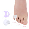 Toe Silicone Bunion Corrector Guard Foot Care Orthopedic Toe Separators Finger Toe Separator Correction Pad Foot Care Tool