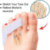 Three hole Little Toe Separator Overlapping Toes Bunion Blister Pain Relief Toe Straightener Protector Foot Care Tool
