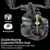 KastKing Royale Legend II & GT Baitcasting Reel 7.2:1 5.4:1 Gear Ratio Reel  Freshwater Aluminum Spool 8 KG Drag Fishing Coil