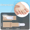 Pexmen 1/2/5/10Pcs Hammer Toe Straightener Toe Splints Cushions Bandages for Correcting Crooked & Overlapping Toes Protector