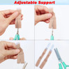 Pexmen 1/2/5/10Pcs Hammer Toe Straightener Toe Splints Cushions Bandages for Correcting Crooked & Overlapping Toes Protector