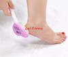 100pcs/lot Foot Bath Random Color Love shape Foot Hard Dead Skin Remover Pedicure Buffer Block Grinding Foot Tools