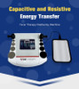 Protable Tecar Therapy Monopolar RF Diathermy Machine RET CET Pain Relief Physiotherapy Sports Rehabilitator Body Shaping Device