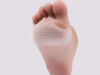 1000pairs/lot Soft Silicone Gel Toe Pads High heel shock anti Slip-resistant foot Pad Forefoot Pad foot care pad