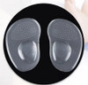 by dhl 1000Pair Arch Support Cushion Half Insole Silicone Gel Front Feet Shoe Pads Reusable Cushion Massage Foot Care