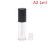 Empty Lip Gloss Tube Refillable Plastic Lip Glaze Lipstick Sample Bottle Make Up Samples Travel Accessory