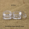 Wholesale Empty Mini Plastic 3g PS Cream Jar Cosmetic 3ml Nail accessories box Makeup Lip Balm Container