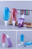 50ml Empty Spray Bottle Love Hook Plastic Carabiner Hook Bottle Spray Bottle Refillable Atomizer Perfume Travel Accessories