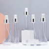 100/120/150/200/250ML Refillable Bottle Clear Plastic Perfume Atomizer Mini Empty Spray Bottle Portable Travel Accessories