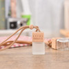 100pcs/lot Car Perfume Bottle For Essential Oils Car-styling Perfume Pendant High Quality Air Freshener Car Accessories Auto