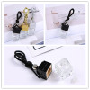 car ornaments hanging car perfume bottles , empty bottle pendant car accessories 100pcs/lot