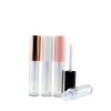 DIY 6ML Empty Lip Gloss Tube Pink, White, Black Caps Lip Packing Container Lipstick Refillable Bottle Lip Balm Accessory