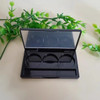 26.5mm DIY Matte Black Eyebrow Powder Refillable Case Lipstick Lip Balm Mirror Container Eyeshadow Accessory Wholesale