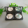 36.5mm Empty Cosmetic Highlights Container Matte Black Eyeshadow mirror Case Concealer Accessory Lipstick Lip Balm Tools
