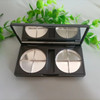 36.5mm Empty Cosmetic Highlights Container Matte Black Eyeshadow mirror Case Concealer Accessory Lipstick Lip Balm Tools