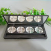 27mm Matte Black Eyeshadow Palettes DIY Lipstick Lip Balm Mirror Case Cosmetic Concealer Container Blusher Accessory