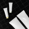 30ml 50pcs/lot Acrylic Lid Cosmetic Soft Tube Empty Makeup Tools Accessories Sunscreen Cream Squeeze Bottle Travel White Matte