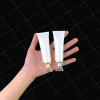 30ml 50pcs/lot Acrylic Lid Cosmetic Soft Tube Empty Makeup Tools Accessories Sunscreen Cream Squeeze Bottle Travel White Matte
