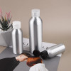 1Lots Shampoo Bottle Travel Accessories Silver Aluminum Liquid Bottle Lotion Cosmetic Container Metal Portable Refillable Bottle