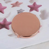1 Pcs Vintage Alloy Compact Pocket Mirror Folded Makeup Cosmetic Mirror Magnifying Compact And Portable For Travel Friend Gift