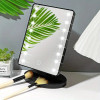 Lighted Makeup Mirror, Square Battery & USB RechargeableDual-use Beauty Mirror ,Touch Screen VanityMirror,Brightnes