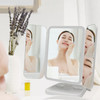 Trifold Makeup Mirror LED Lights Dorm Dressing Mirror Beauty Light up your fill light with Smart Complementary Makeup Mirror Tri