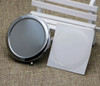 Chromed-plated Custom Compact Mirror for Purse Silver Pocket Mirror Favors Gift #18413