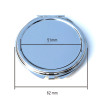 compact mirror Kit-Pocket mirror blank-Two-sided Blank Compact Mirrors with Epoxy Resin Stickers compact mirror Kit-Pocket mirror blank-Two-sided Blank Compact Mirrors with Epoxy Resin Stickers