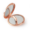 70mm Makeup Mirror Round Rose Gold Compact Mirror