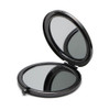 New Color 70mm Black Chrome Compact Mirror Blank Personalized Magnified Mirror #18413