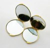 PERSONALIZED GOLDEN MIRROR Compact Mirror favors Promotional Gift #18032