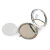 High Quality Portable Compact Blank Sublimation Metal Cosmetic Mirror 100/Lot