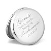 Personalized compact mirrors bridesmaid gift free custom engraving pocket magnifying mirror 500PCS/LOT #18305-1