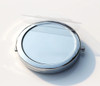 Cosmetic pocket mirror makeup blank compact mirror Silver Plain Back Mirror For DIY Decoden 500X/LOT #18413