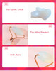 Opalite Quartz Crystal Roller for Face and Gua Sha Set - Beauty Cosmetic Facial Skin Roller Opal Jade GuaSha Care Massager Tool