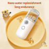 30ml Nano Mist Sprayer Facial Sprayer USB Chargeable Facial Steamer Portable Humidifier Women Beauty Moisturizing Skin Care Tool