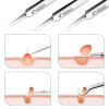 Blackhead Acne Pimple Remover Tool Facial Skin Care Products Kit Pinzas Para Espinillas Black Head Removal Tweezers Face Cleaner