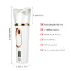 Nano Spray Facial Steamer Mini Handheld Portable Mist Sprayer Water Replenishment Instrument Hydration Humidifier Skin Care Tool