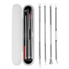 4PCS Blackhead Remover Acne Needle Tools Set Face Cleaning Black Dots Pimple Comedone Extractor Pore Cleaner Skin Care Products
