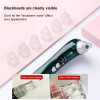 Wifi Visual Blackhead Remover with Camera Vacuum Pore Cleaner Hot Compress Ance Pimple Removal Facial Skin Care Tool