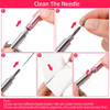 2022 Water Oxygen Injector 7.4v Homeuse Airbrush Kit Mini Air Brush Spray Gun with Compressor Kit Facial Skin Care Beauty Device