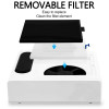150W Strong Suction Nail Dust Collector Nail Vacuum Cleaner for Manicure With Removable Filter Adjustable Nail Extractor Fan