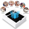 150W Strong Suction Nail Dust Collector Nail Vacuum Cleaner for Manicure With Removable Filter Adjustable Nail Extractor Fan