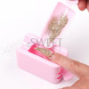 Double Layer Powder Recycling Storage Box Nail Manicure Tool Glitter Sequin Collection Portable Container DIY Accessory Supplies