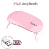 CNHIDS LED Nail Dryer Lamp For Nails 18 UV Lamp Beads Drying All Gel Polish USB Charge Professional Manicure Nail Lamp Equipment