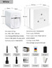 O2NAILS M1 Smart Nail Printer Hot Sale Mini Intelligent Portable Nail Art Printing Machine For Home Useage Outdoor