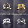by dhl or ems 100pcs Crown Design Nail Art Pens Brush Stand Rack Pearls DIY Manicure Nail Carving Drawing Pens Brushes Holder