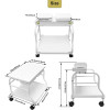 Beauty Salon Nail Center Foot Bath Spa Portable Trolley Cart For Feet Rest Or Pedicure Elitzia ETST24